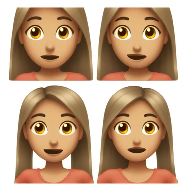 make me youtube emojis with facial expressions, girl showing feet in the pose and expressing her face like smile, sad, cry, tears emoji but must be SFW EMOJIS! sticker