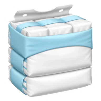 disposable diaper sticker