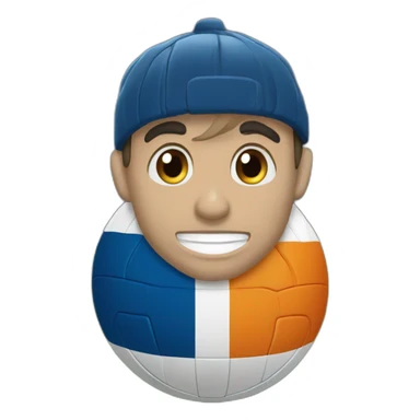 Joueyr de foot de montpellier sticker