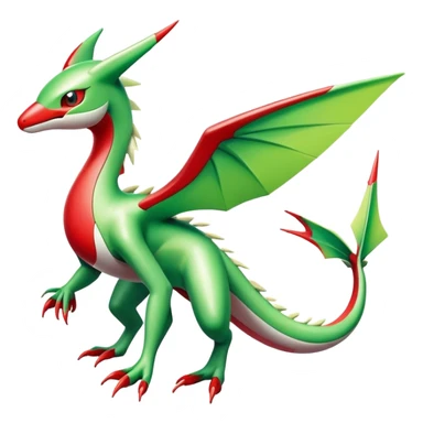 Modern Futuristic Flygon-Latias sticker