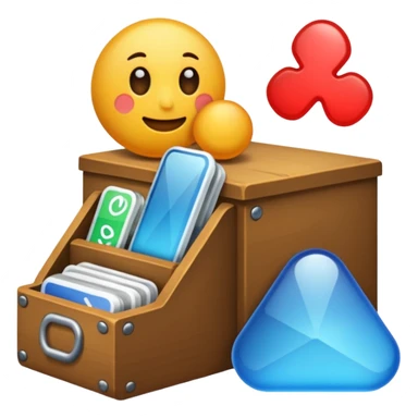 Materials wait for the end sticker