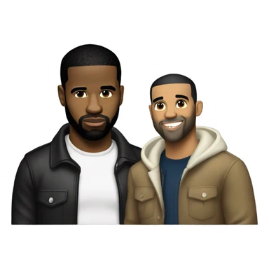 Drake and 50 cent sticker