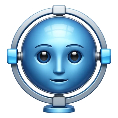 un icono moderno que sea de inteligencia artificial  sticker