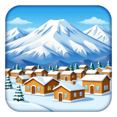 Haz la ciudad de Colorado nevando sticker