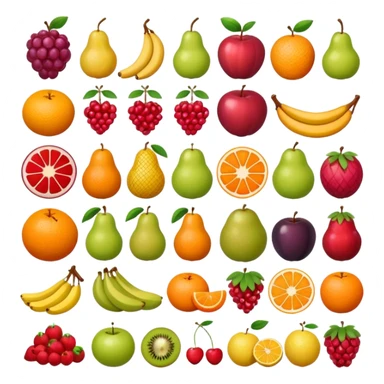create me an image for a vertical in my super app, food vertical no human, food elements only sticker