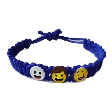 Friendship plastic bracelet sticker