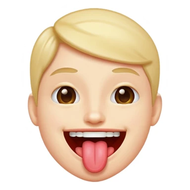  tongue sticking out sticker