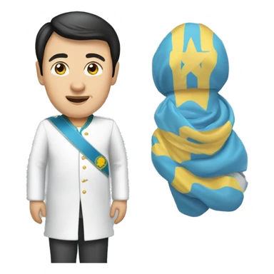 nursultan nazarbaev sticker