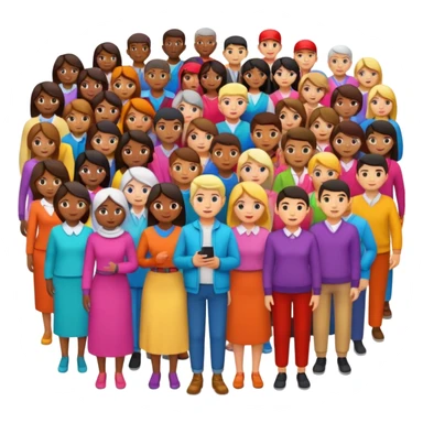 1 million people sticker