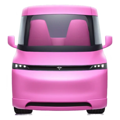  Pink Tesla cyber truck sticker