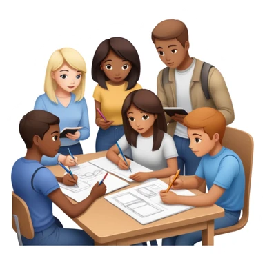 Interior design students sticker