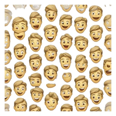 smiling excited outdoor portrait happy male  sticker