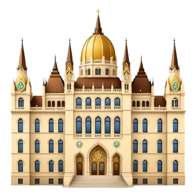 Budapest parliament emoji more aesthetic  sticker