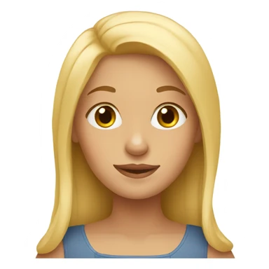 Blond girl with dachshund  sticker