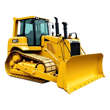 Bulldozer - CAT D6T (Model Year: 2021) (Iconic colour: Yellow) sticker