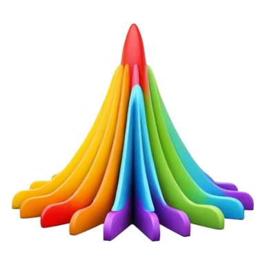 a plot of a multiple normal distribution sticker