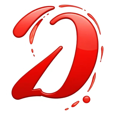 Bold red number 1000000 with energetic double underlines like the 100 emoji, vibrant and dynamic design conveying extreme approval and excitement sticker