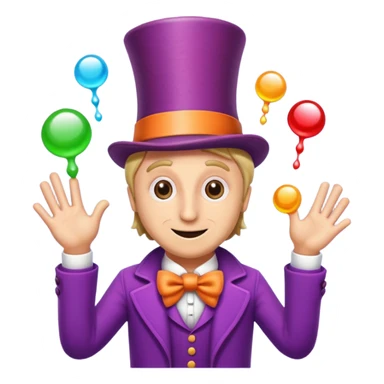 Wonka factory sticker
