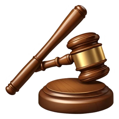 judge gavel sticker