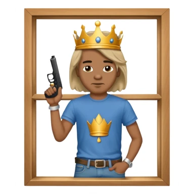 King Von shooting window rondo sticker