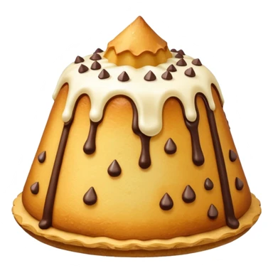 pandoro con cioccolatini sticker
