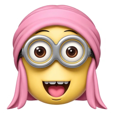 Minions rosa sticker