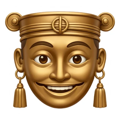 sanxingdui bronze man emoji sticker