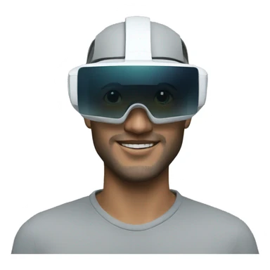 Augmented reality headset sticker