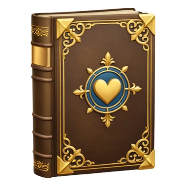 Very Thick old book sticker