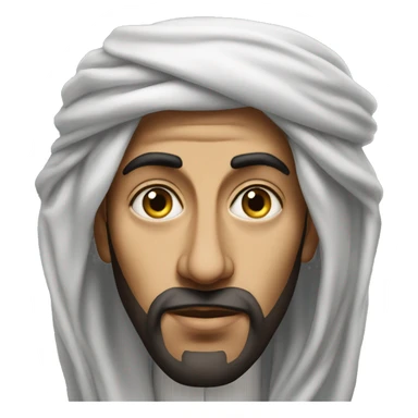 photorealistic  Faisal King of Saudi Arabia serious sticker