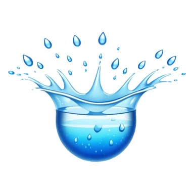 water splash from jumping into swimming pool sticker