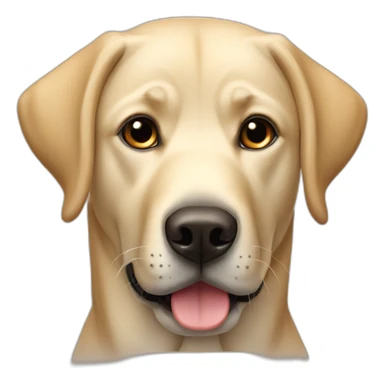 Labrador épagneul dog sticker