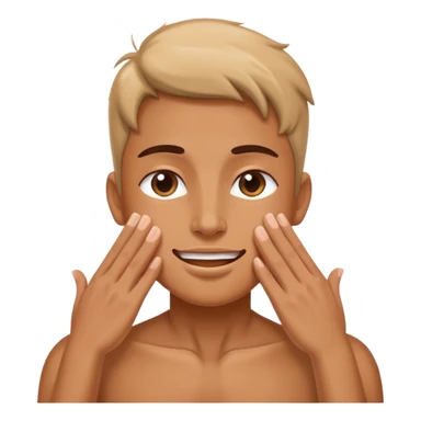 A person who is feeling very healthy sticker