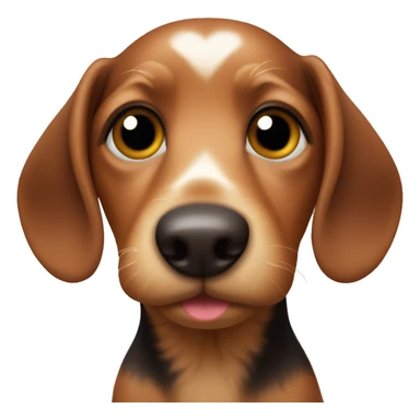 Petit teckel mignon sticker