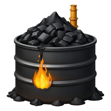 oil refining waste sticker