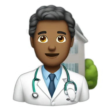 House Medical Doctor sticker