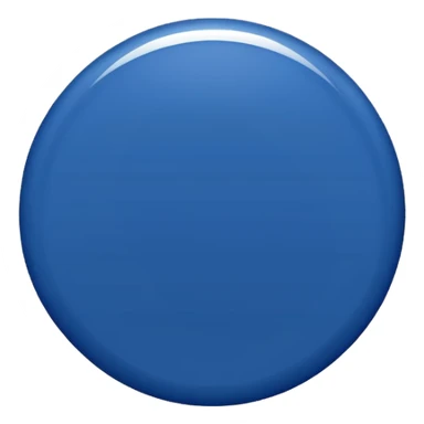 navy blue circle emoji, i want to use it for a message sticker