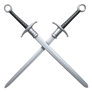 fencing sword sticker