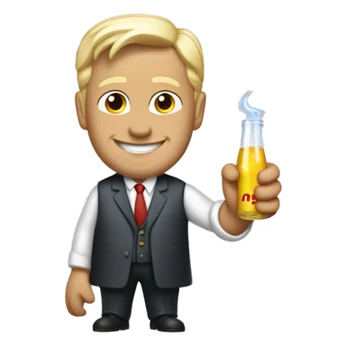 nikoola tesla thums up sticker