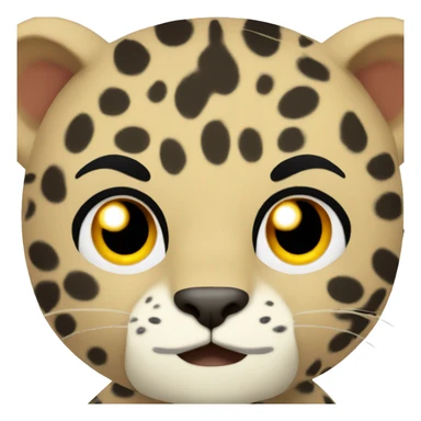 leopard judoka sticker