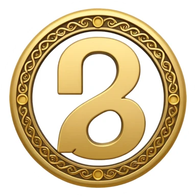 number 20 symbol sticker