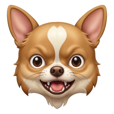 very angry chihuahua sticker