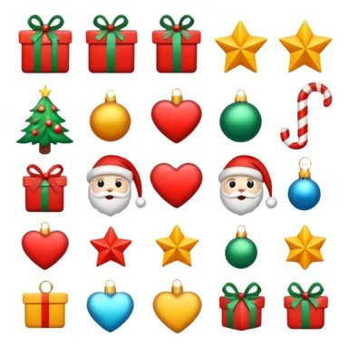 Emojis navidad sticker