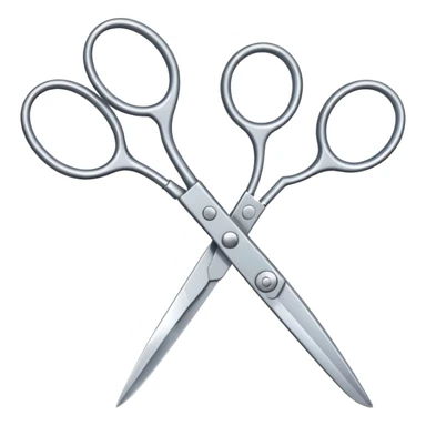A pair of scissors  sticker