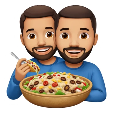 Drake eating a chipotle burrito bowl sticker