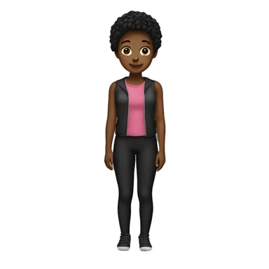 black leggings sticker