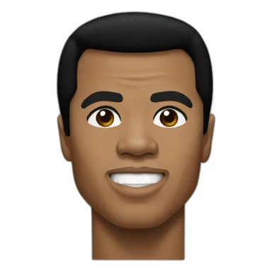 muhammad ali sticker