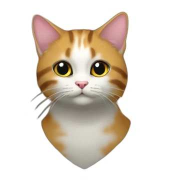 Kedi kaka yaparken sticker