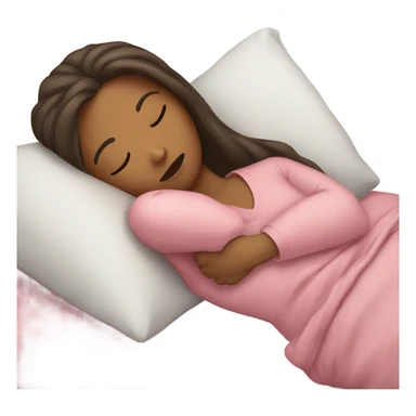 cantik girl sleeping sticker