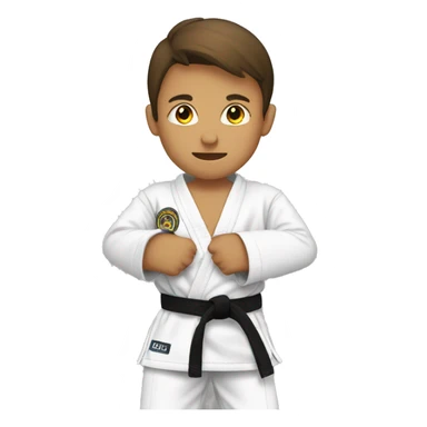 children stoping bullying using jiu-jitsu  sticker